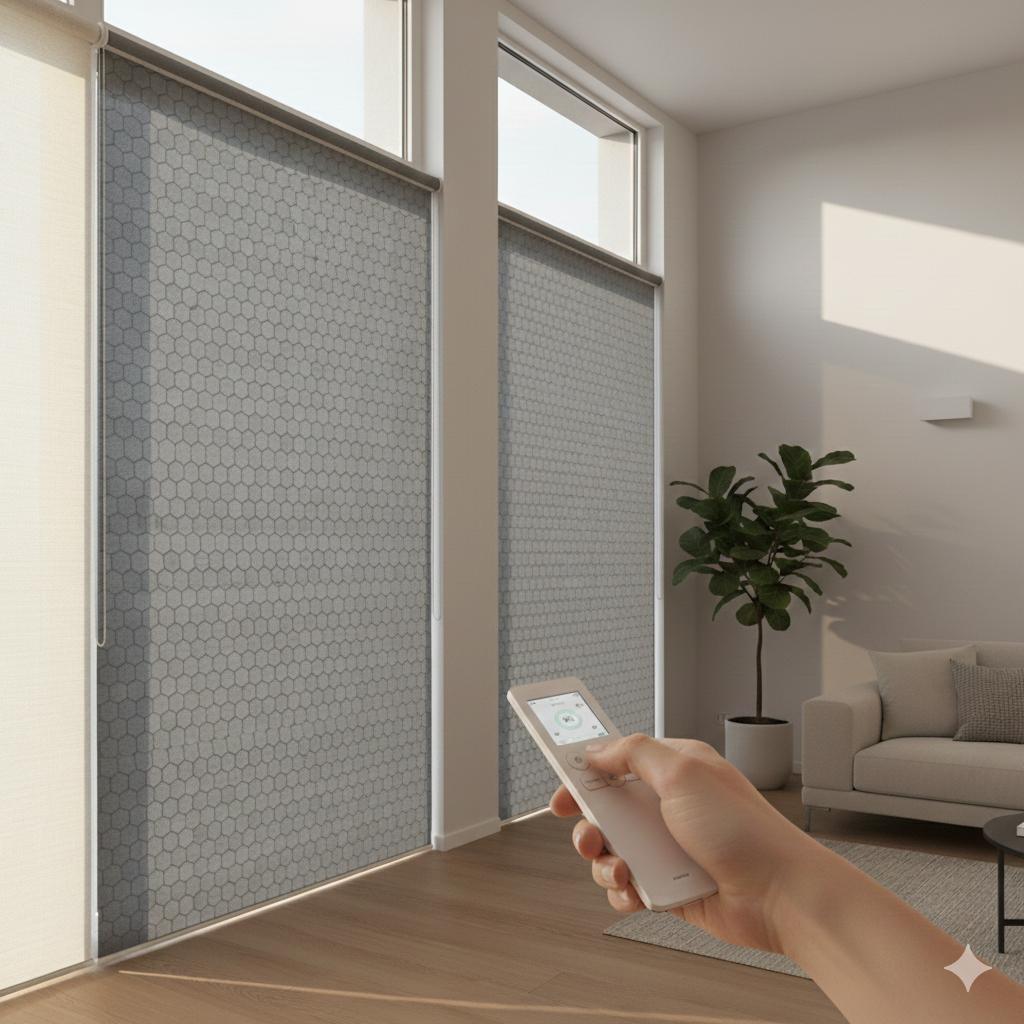 Motorized Balcony Blinds